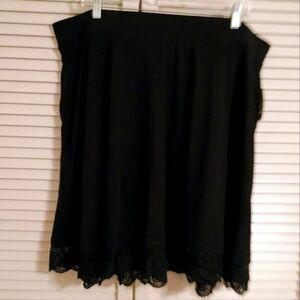 Plus size 3x Suspender Skirt
